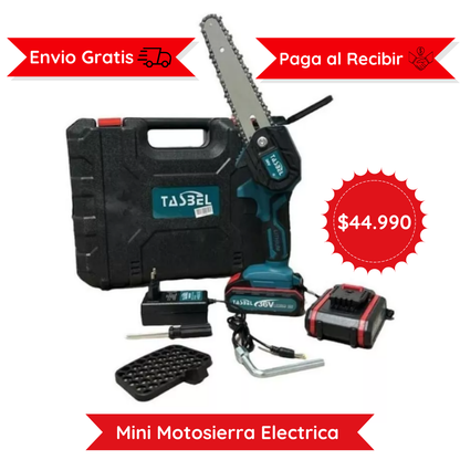 Motosierra Portátil Ultra Recargable + Bateria Extra de Regalo + Envio Gratis a Todo Chile