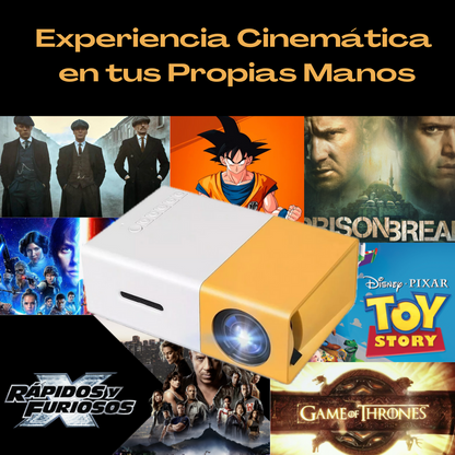 Mini Proyector Portátil 1080p - 20% OFF - Envio Gratis a Todo Chile